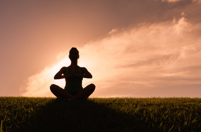Meditation Silhouette