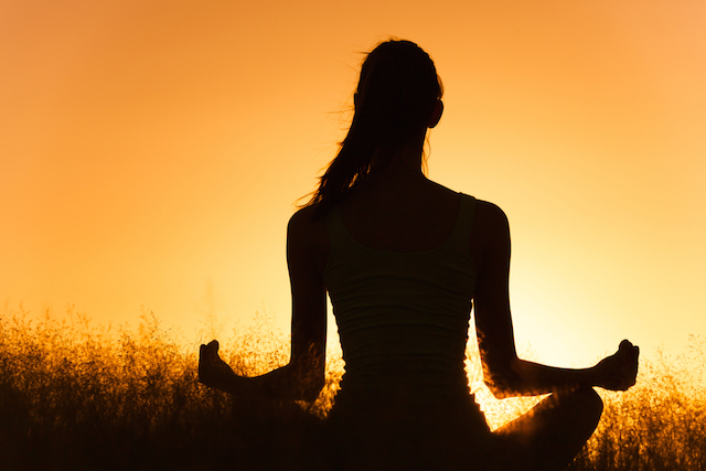 Woman Meditating