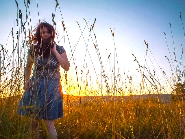 In a Field
