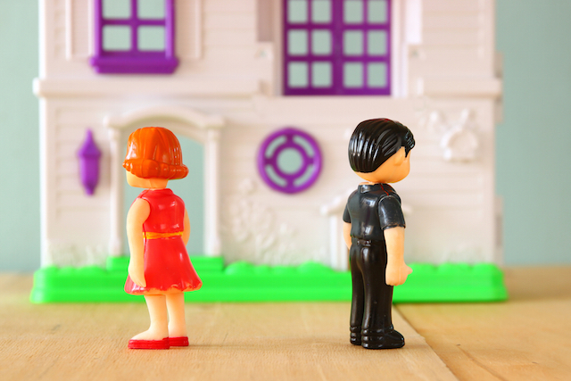 Fighting couple