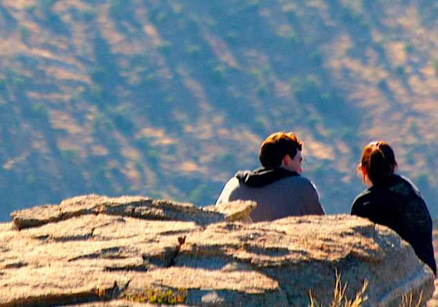 talking