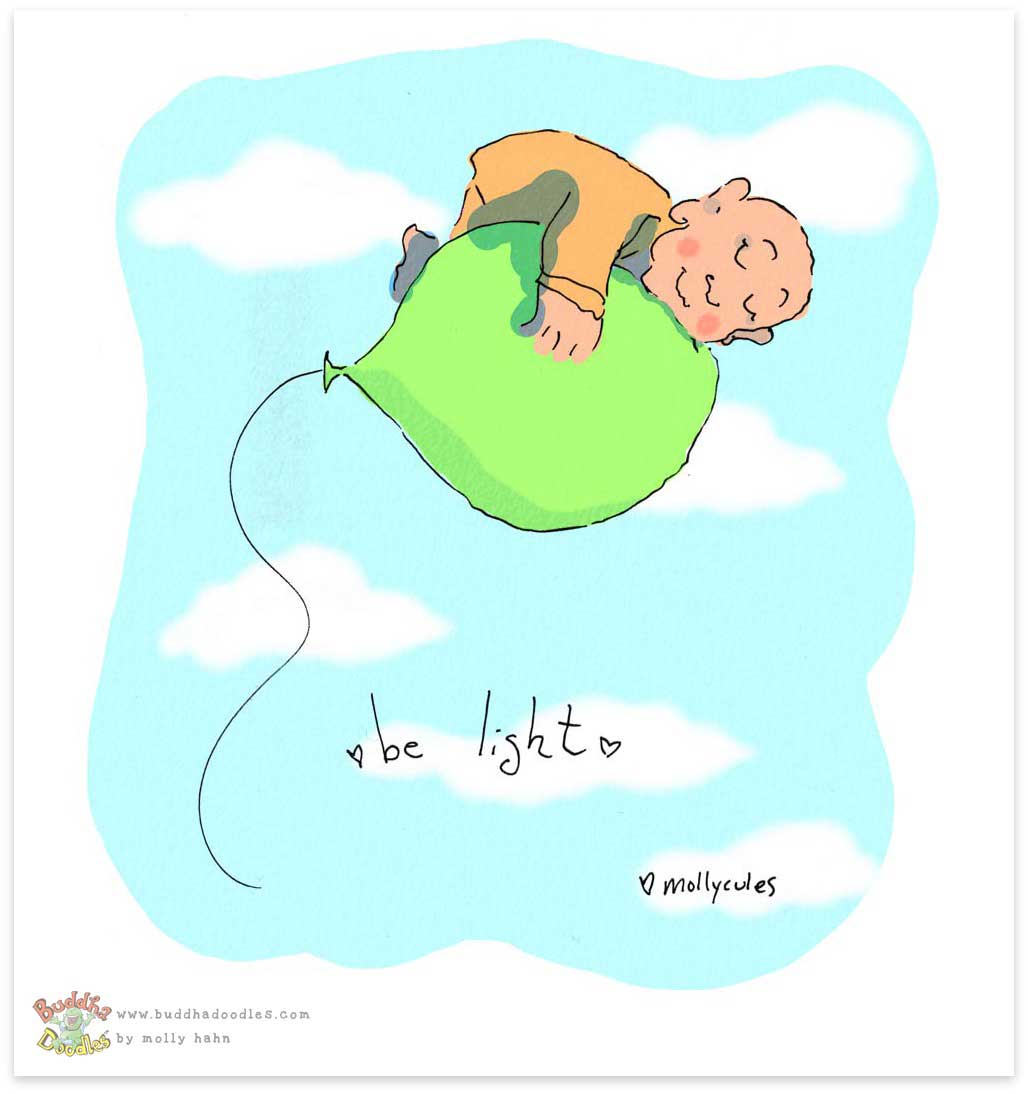 BuddhaDoodle_BeLight_byMollyHahn