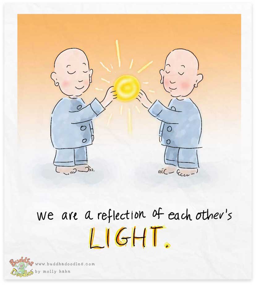BuddhaDoodle_Reflection_byMollyHahn