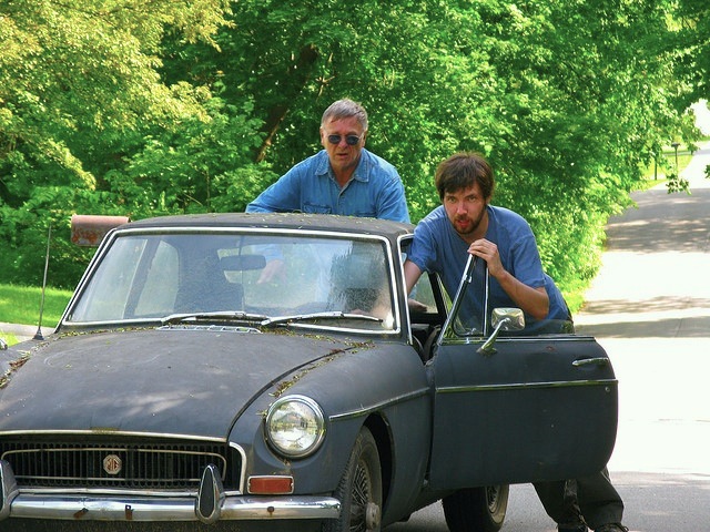 Pushing Car