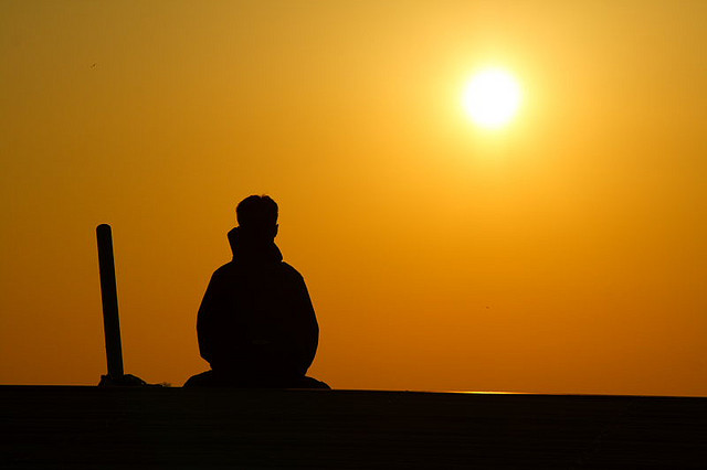 Meditating