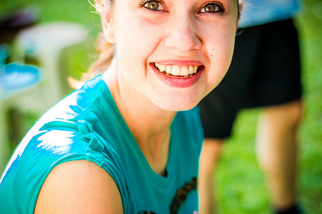 Smiling