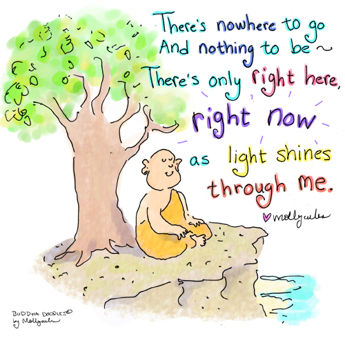 BuddhaDoodles_OnlyRightHere_MollyHahn