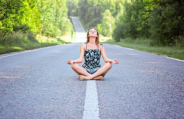 Meditating in the Street