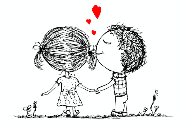Couple in love