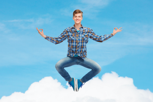 Man Flying