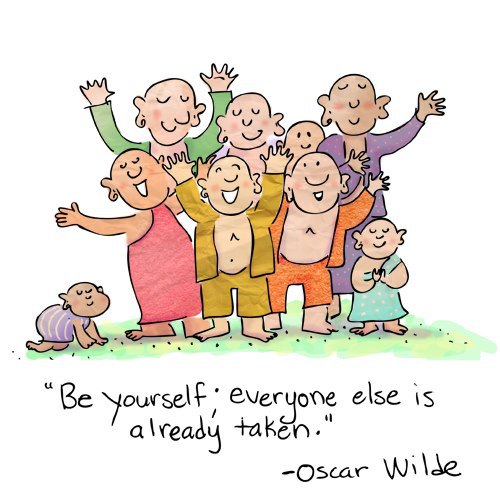 BuddhaDoodles_BeYourself_MollyHahn