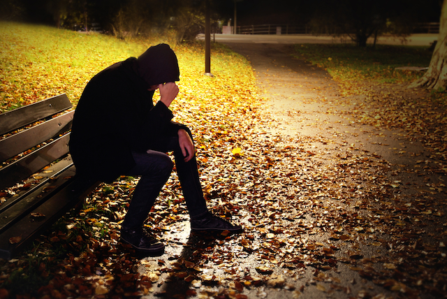 Depressed Man