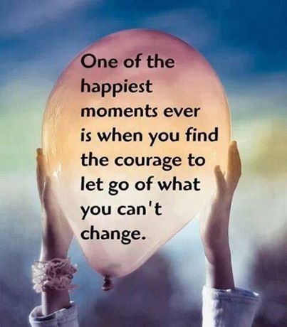Let Go of What You Cant Change