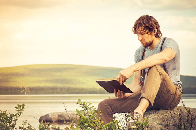 Man Reading
