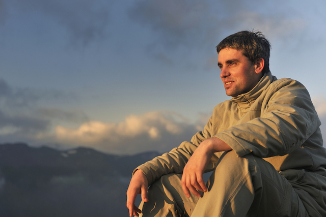 Man on Mountain