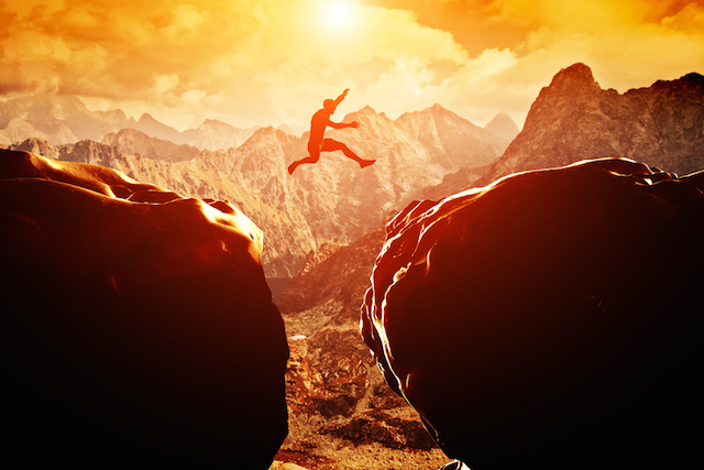 Man Jumping