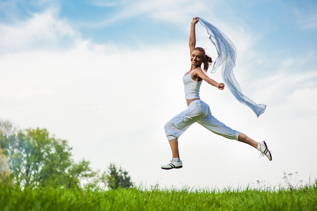 Jumping Woman