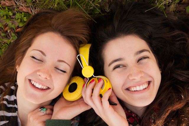 Girls Sharing