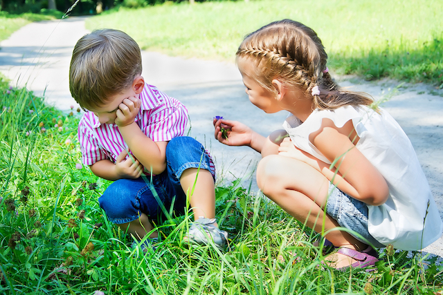 Little Girl Apologzing
