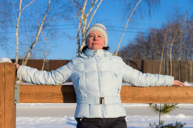 Woman in a Ski Jacket