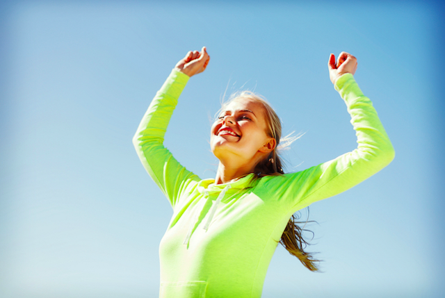 Excited Woman