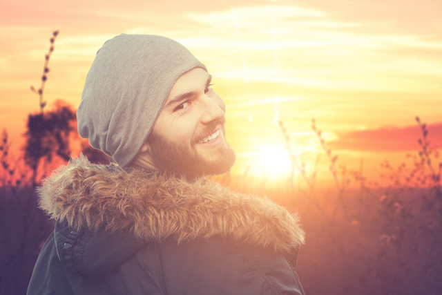 Man and the Sunrise