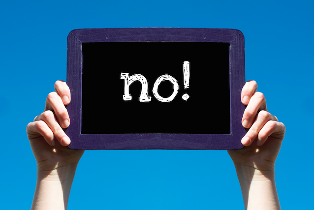No