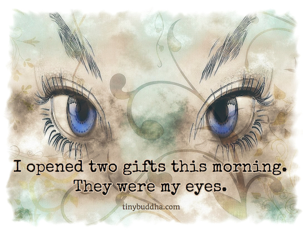 Two Gifts, My Eyes