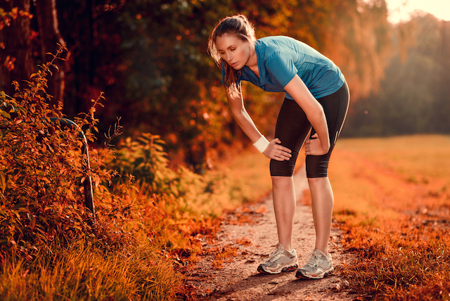 Woman Exercising