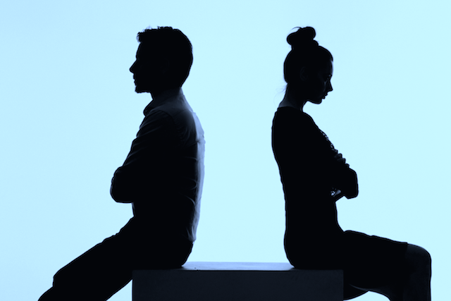 Unhappy Couple