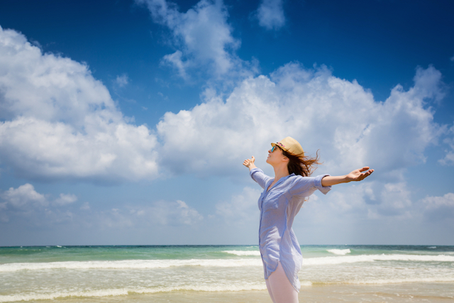 Woman at the Beach