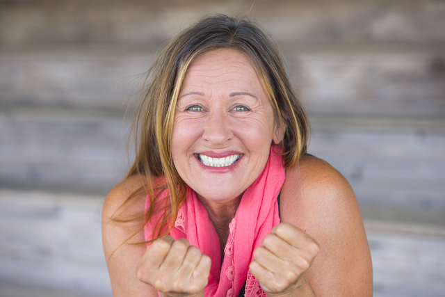Happy Older Woman