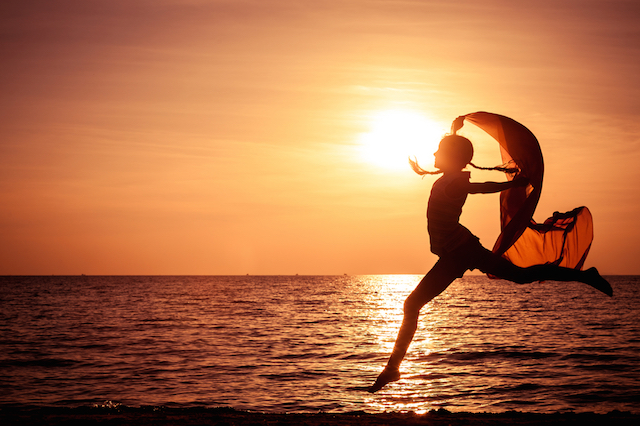 Jumping Girl
