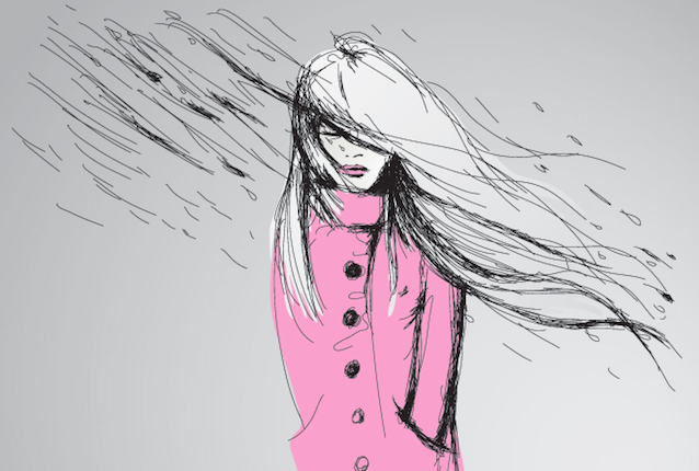 Remorseful Woman