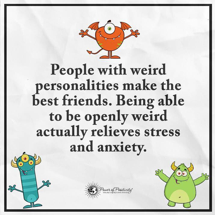 People with Weird Personalities