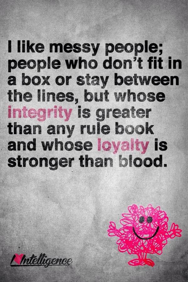 I Like Messy People