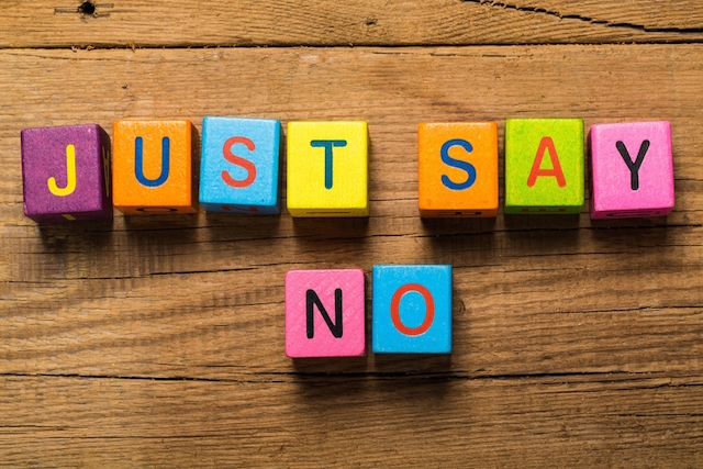 Just Say No