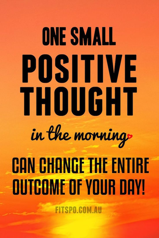 One Small Positive Thought