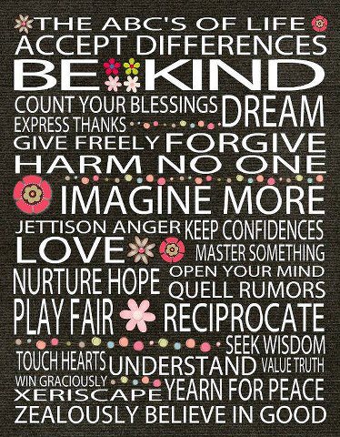 The ABCs of Life