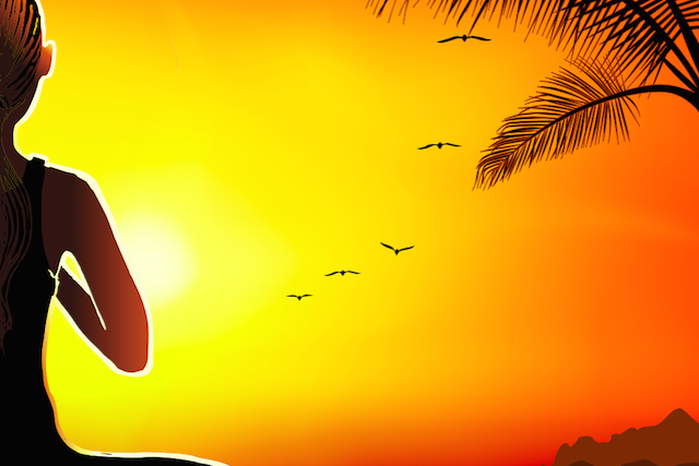 Woman Meditating