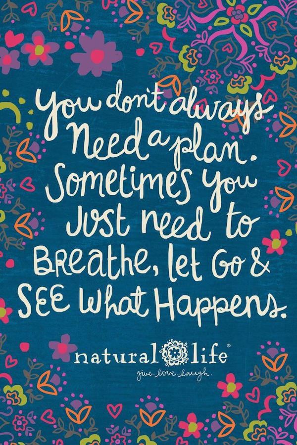 You Don't Always Need a Plan