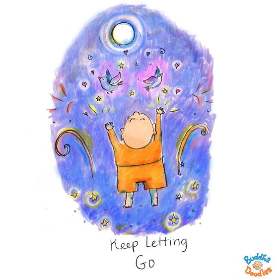 Buddha Doodles Keep Letting Go