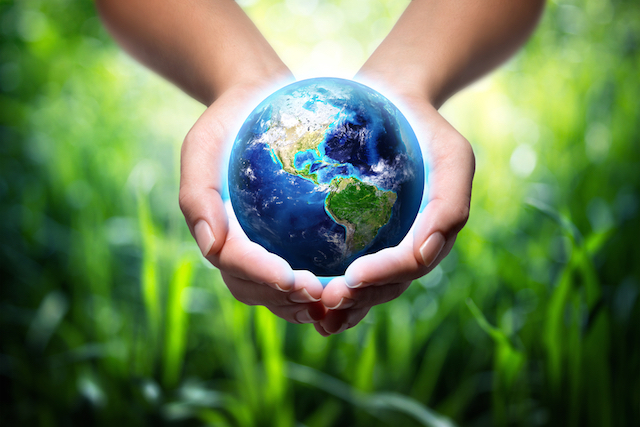 Holding the earth