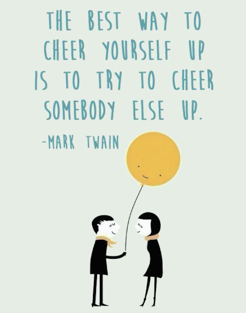 The Best Way to Cheer Yourself Up