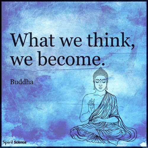 What we think we become
