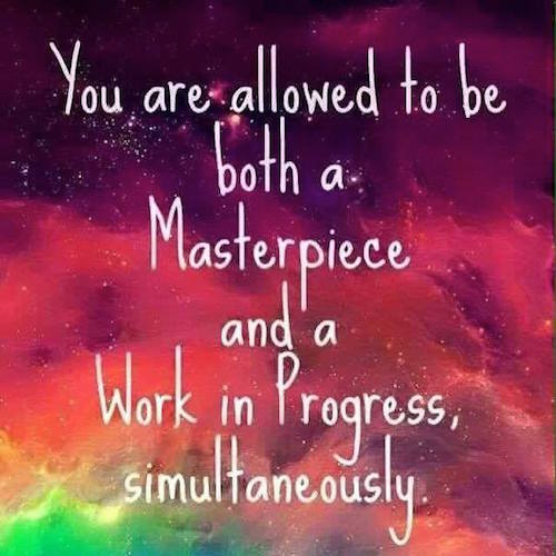 A Masterpiece and a Work in Progress