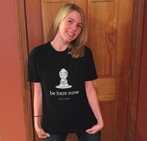 Lori Deschene Be Here Now T Shirt