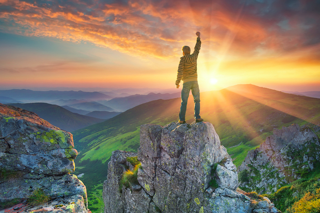 Man on Mountain