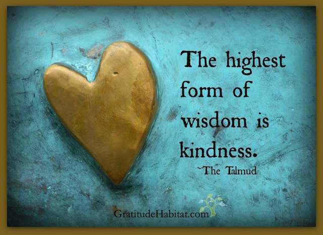 The highest form of wisdom