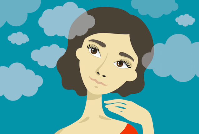 Woman thinking